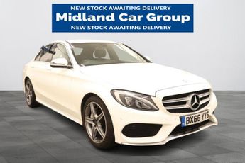 Mercedes C Class 1.6 C200d AMG Line Euro 6 (s/s) 4dr