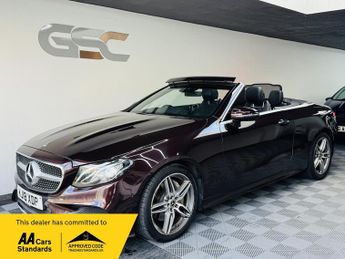 Mercedes E Class 2.0 E220d AMG Line (Premium) Cabriolet G-Tronic+ Euro 6 (s/s) 2d