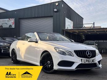 Mercedes E Class 2.1 E220d AMG Line Edition Cabriolet G-Tronic+ Euro 6 (s/s) 2dr