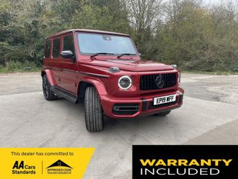 Mercedes G Class 4.0 G63 V8 BiTurbo AMG SpdS+9GT 4MATIC Euro 6 (s/s) 5dr