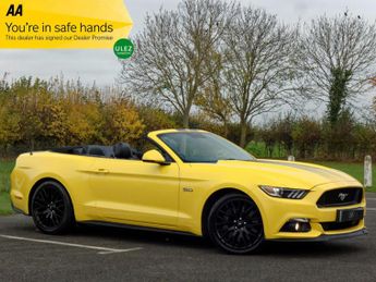 Ford Mustang 5.0 V8 GT Convertible 2dr Petrol SelShift Euro 6 (416 bhp)