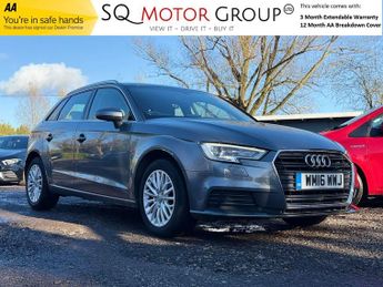 Audi A3 1.6 TDI SE Technik Sportback S Tronic Euro 6 (s/s) 5dr