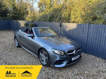 Mercedes E Class 3.0 E350d V6 AMG Line Cabriolet G-Tronic+ 4MATIC Euro 6 (s/s) 2d