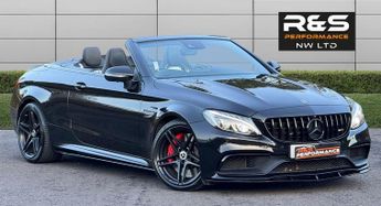 Mercedes C Class 4.0 C63 V8 BiTurbo AMG S (Premium) Cabriolet SpdS MCT Euro 6 (s/