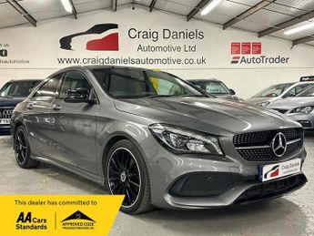 Mercedes CLA 1.6 CLA200 AMG Line Night Edition (Plus) Coupe Euro 6 (s/s) 4dr