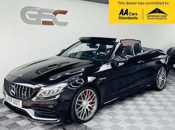 Mercedes C Class 4.0 C63 V8 BiTurbo AMG S (Premium) Cabriolet SpdS MCT Euro 6 (s/