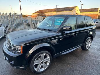 Land Rover Range Rover Sport 3.0 SD V6 HSE Black Auto 4WD Euro 5 5dr