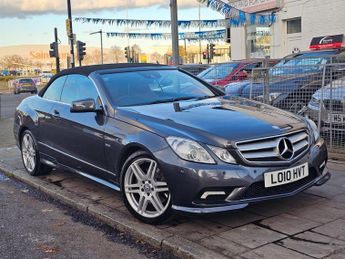 Mercedes E Class 1.8 E250 CGI BlueEfficiency Sport Cabriolet Tiptronic Euro 5 2dr