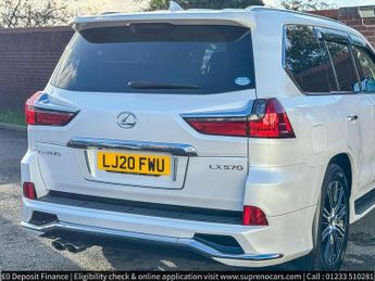 Lexus LX LX570 5.7 V8 Automatic 4X4 8 seats 5dr