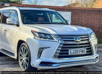 Lexus LX LX570 5.7 V8 Automatic 4X4 8 seats 5dr