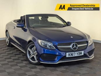 Mercedes C Class 2.1 C220d AMG Line Cabriolet G-Tronic+ Euro 6 (s/s) 2dr