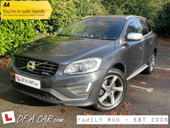 Volvo XC60 2.4 D4 R-Design Lux Nav AWD Euro 5 (s/s) 5dr