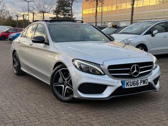 Mercedes C Class 2.1 C220d AMG Line (Premium Plus) 7G-Tronic+ Euro 6 (s/s) 4dr