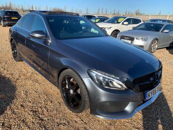 Mercedes C Class 2.1 C220d AMG Line (Premium Plus) 7G-Tronic+ Euro 6 (s/s) 4dr