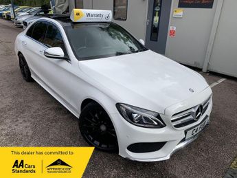 Mercedes C Class 2.1 C220d AMG Line (Premium) 7G-Tronic+ Euro 6 (s/s) 4dr