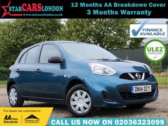 Nissan Micra 1.2 Visia CVT Euro 5 5dr