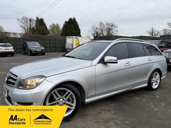 Mercedes C Class 2.1 C220 CDI AMG Sport Edition G-Tronic+ Euro 5 (s/s) 5dr