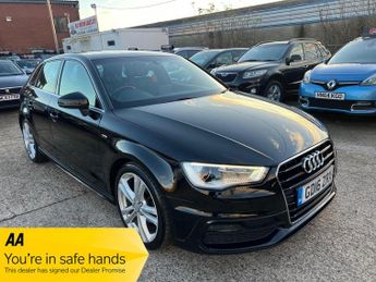 Audi A3 2.0 TDI S line Sportback S Tronic Euro 6 (s/s) 5dr (Nav)