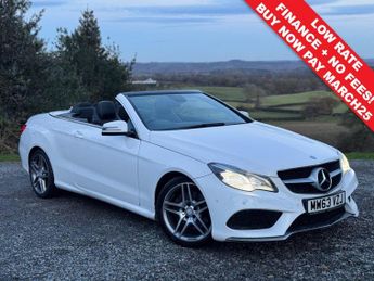 Mercedes E Class 3.0 E350d V6 BlueTEC AMG Sport Cabriolet 2dr Diesel G-Tronic+ Eu