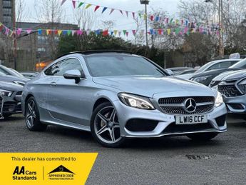 Mercedes C Class 2.0 C200 AMG Line (Premium) 7G-Tronic+ Euro 6 (s/s) 2dr