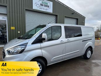 Ford Transit 2.0 320 EcoBlue Limited Crew Van L2 H1 Euro 6 (s/s) 5dr (6 Seat)