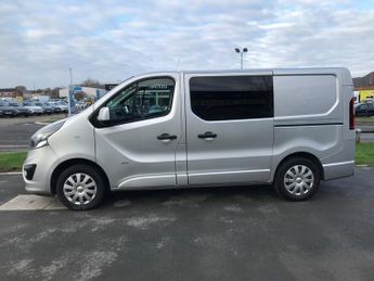 Vauxhall Vivaro 1.6 CDTi 2900 BiTurbo Sportive Crew Van L1 H1 Euro 6 (s/s) 5dr (