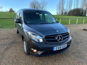 Mercedes Citan 1.5 111 CDI BlueEfficiency Crew Van L3 Euro 6 (s/s) 6dr (5 Seat)