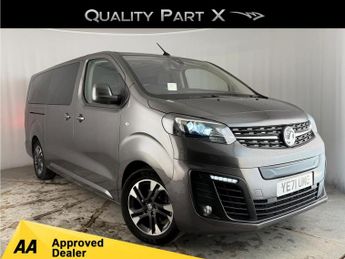 Vauxhall Vivaro 50kWh Elite Auto LWB 5dr (8 Seat, 7.4kW Charger)