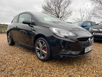 Vauxhall Corsa 1.4i Turbo Black Edition Euro 6 (s/s) 3dr