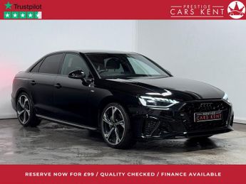 Audi A4 2.0 TFSI 40 Black Edition Saloon 4dr Petrol S Tronic Euro 6 (s/s