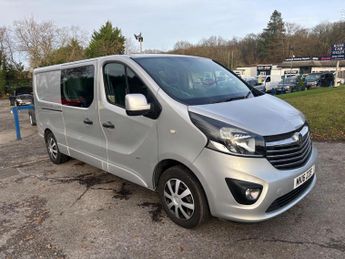 Vauxhall Vivaro 1.6 CDTi 2900 BiTurbo ecoFLEX Sportive Crew Van L2 H1 Euro 5 (s/