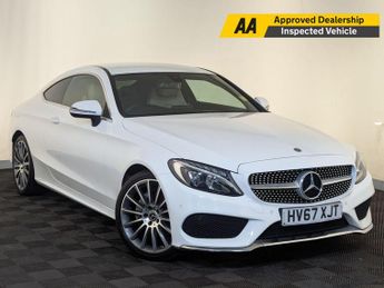 Mercedes C Class 2.1 C220d AMG Line Euro 6 (s/s) 2dr