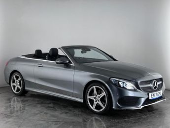 Mercedes C Class 2.0 C200 AMG Line Cabriolet G-Tronic+ Euro 6 (s/s) 2dr