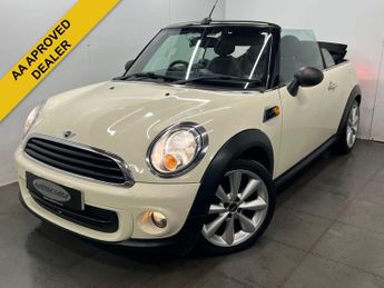 MINI Convertible 1.6 One Convertible 2dr Petrol Manual Euro 6 (98 ps) 12 MONTHS M