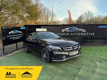 Mercedes C Class 2.1 C220d AMG Line (Premium) G-Tronic+ Euro 6 (s/s) 4dr