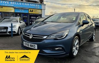 Vauxhall Astra 1.6 CDTi ecoTEC BlueInjection SRi Euro 6 5dr