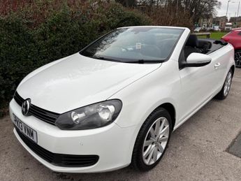 Volkswagen Golf TDi 1.6 TDI BlueMotion Tech SE Cabriolet Euro 5 (s/s) 2dr