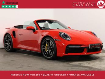 Porsche 911 3.7T 992 Turbo S Convertible 2dr Petrol PDK 4WD Euro 6 (s/s) (65