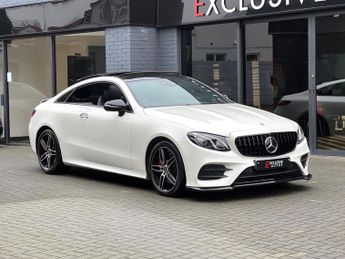 Mercedes E Class 3.0 E400 V6 AMG Line (Premium) G-Tronic+ 4MATIC Euro 6 (s/s) 2dr