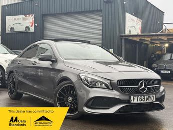 Mercedes CLA 1.6 CLA200 AMG Line Night Edition (Plus) Coupe 7G-DCT Euro 6 (s/