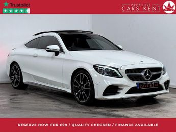 Mercedes C Class 1.5 C200 MHEV AMG Line (Premium Plus) Coupe 2dr Petrol G-Tronic+