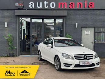 Mercedes C Class 2.1 C250 CDI AMG Sport Edition Coupe 2dr Diesel G-Tronic+ Euro 5