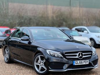 Mercedes C Class 1.6 C200d AMG Line (Premium Plus) G-Tronic+ Euro 6 (s/s) 4dr