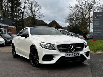 Mercedes E Class 2.0 E220d AMG Line (Premium) G-Tronic+ 4MATIC Euro 6 (s/s) 2dr