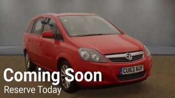 Vauxhall Zafira 1.6 16V Design Euro 5 5dr (SNav)