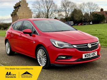 Vauxhall Astra 1.6 CDTi BlueInjection Elite Auto Euro 6 5dr