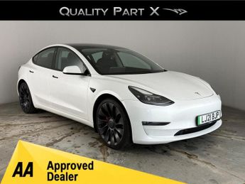 Tesla Model 3 (Dual Motor) Performance Auto 4WDE 4dr (Performance Upgrade)