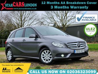 Mercedes B Class 1.6 B180 BlueEfficiency SE 7G-DCT Euro 5 (s/s) 5dr