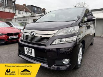 Toyota Vellfire 8 Seats Auto 2.4 Petrol