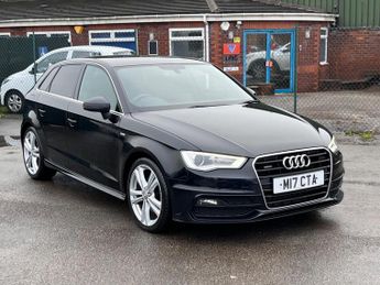 Audi A3 2.0 TDI S line Sportback S Tronic quattro Euro 6 (s/s) 5dr (Nav)